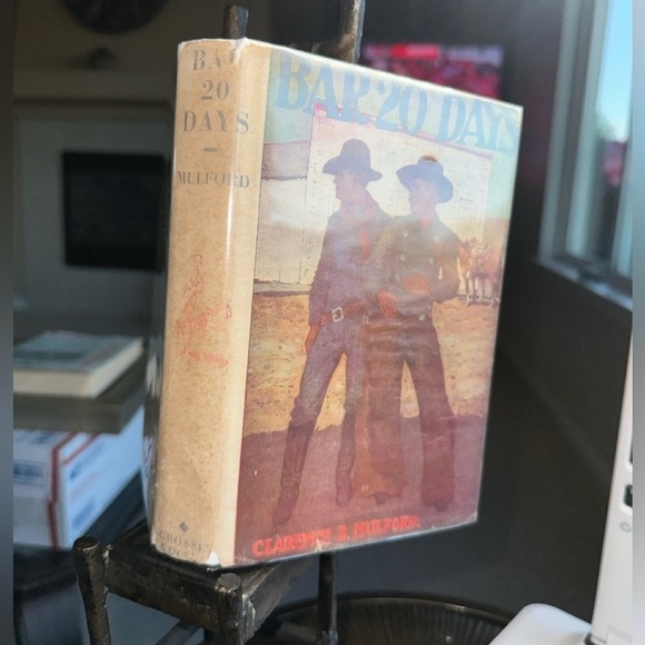 Bar-20 Days by Clarence E. Mulford  (Grosset & Dunlap) – Hopalong Cassidy Series - Picture 12 of 12